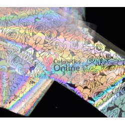 Folii de transfer, folie de unghii Holografica cu model F079